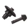RC Bevel Gear Set 8T 30T Reverse Steel High Strength Wear Resistance RC Helical Bevel Gear Kit for Axial 1 10 Car