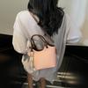 Premium Handbag Bag Women's  New Fashion Contrasting Color Versatile Shoulder Bucket Bag Messenger Bag