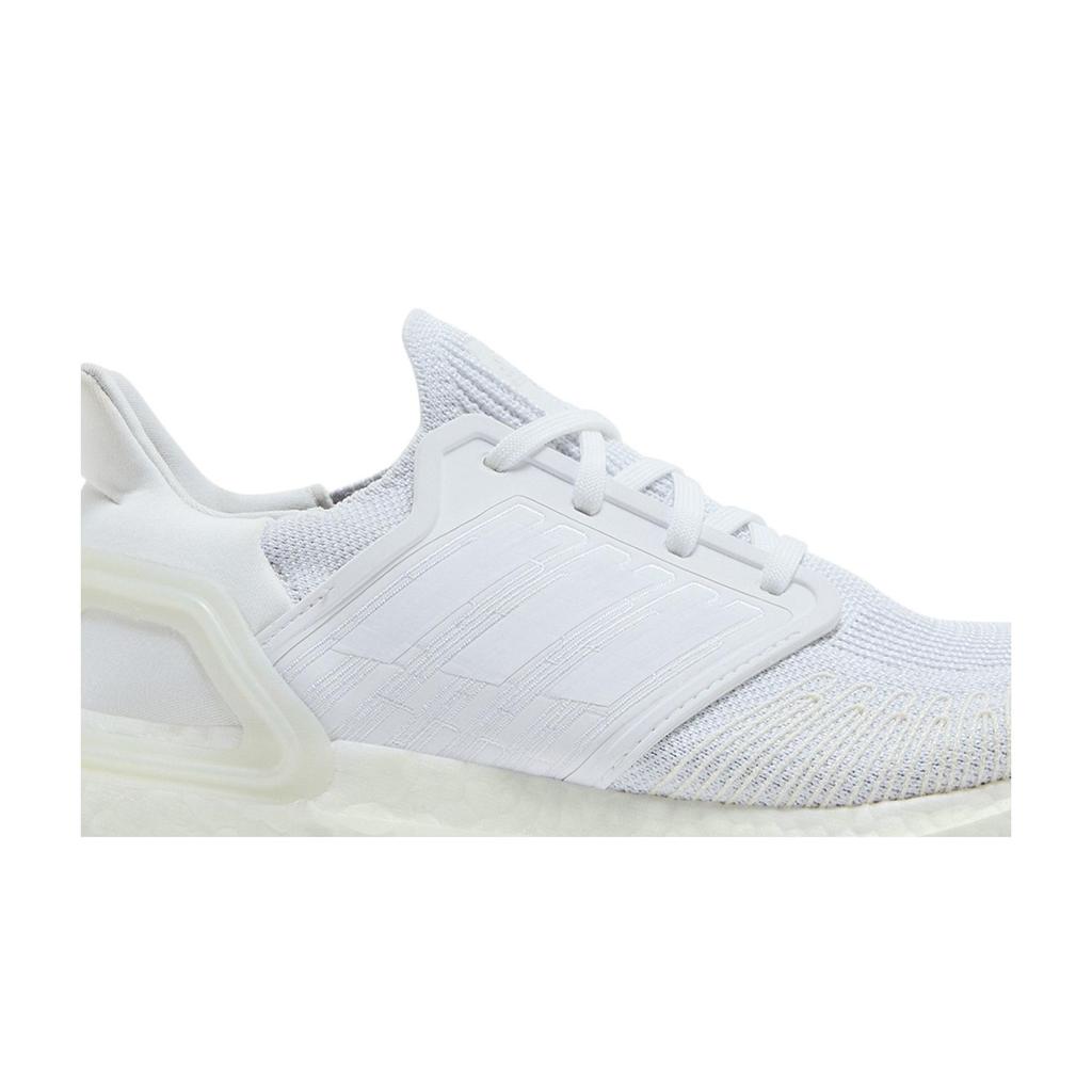 adidas UltraBoost 20 'Footwear White' (Unisex) Footwear White / Footwear White / Core Black Running Shoes G55817