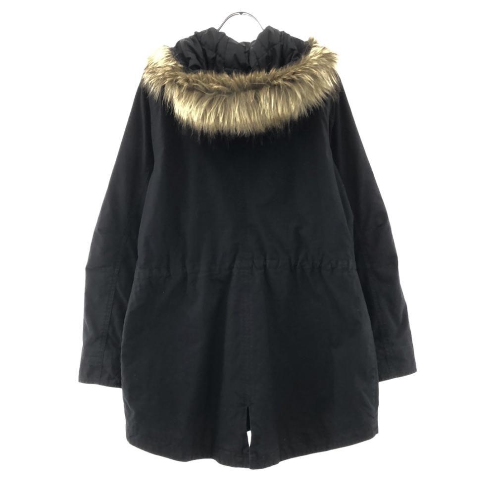 L.L.BEAN Hoodie Mod Coat LREG Black Outdoors Women Used