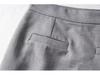 Summer 2024 High-Waist A-Line Midi Skirt with Slit - Women's Slimming, Anti-Exposure Bodycon Design