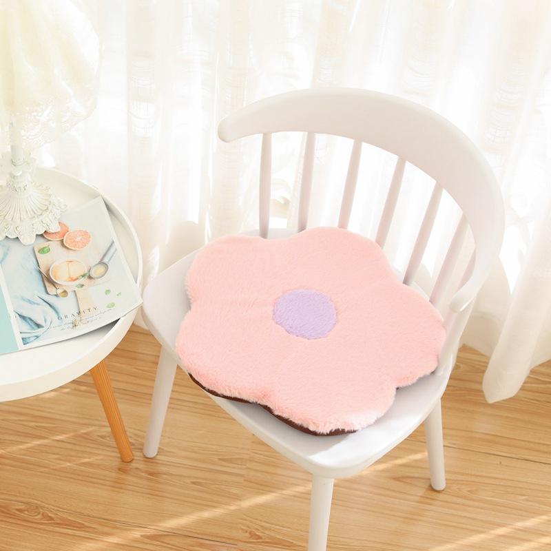 Fresh Colorful Daisy Flower Plush Pillow Toy Soft Cartoon Plant Stuffed Doll Chair Cushion Car Pillow Kids Lovers Birthday Gift