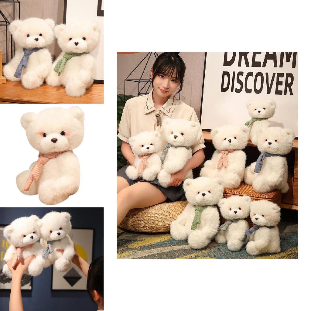 Adorable Soft Teddy Bear Plush Toy Creative Cute Stuffed Animal Doll For Girls Birthday Gift Wholesale