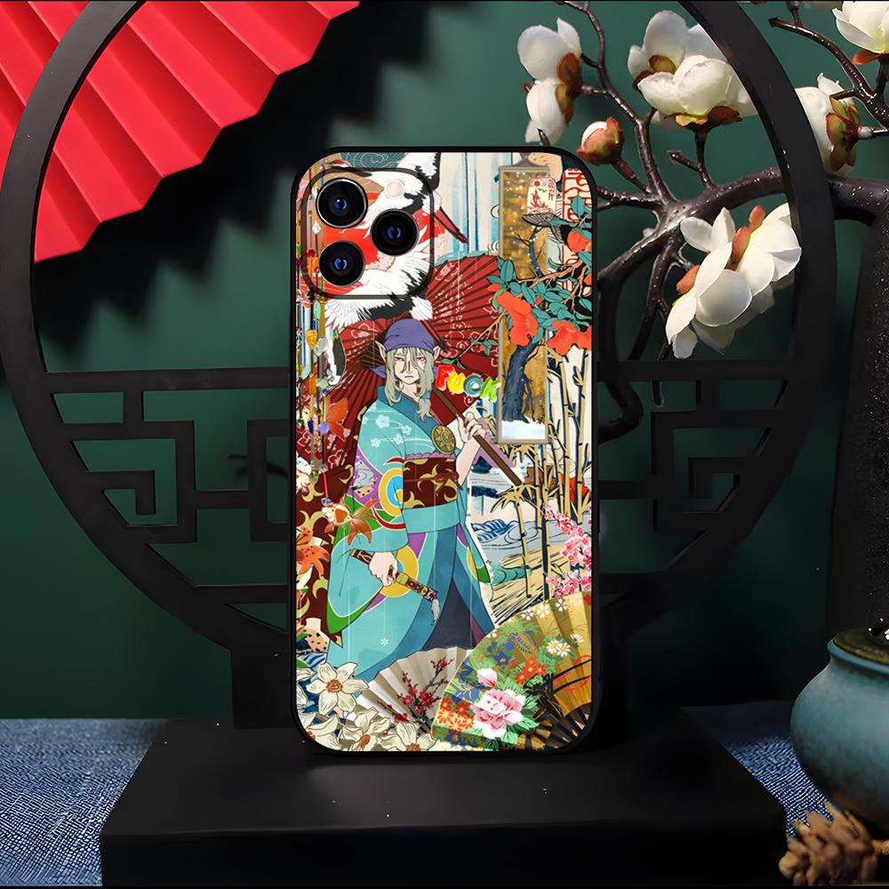 Anime Mononoke Kusuriuri Handyhülle Für IPhone 17 Pro Max 16 15 14 Pro Max 13 11 X Xs Xr 8 7Plus Silikonhülle