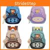Kids Double Shoulder Backpack With Cute Cartoon Pattern And Breathable Material