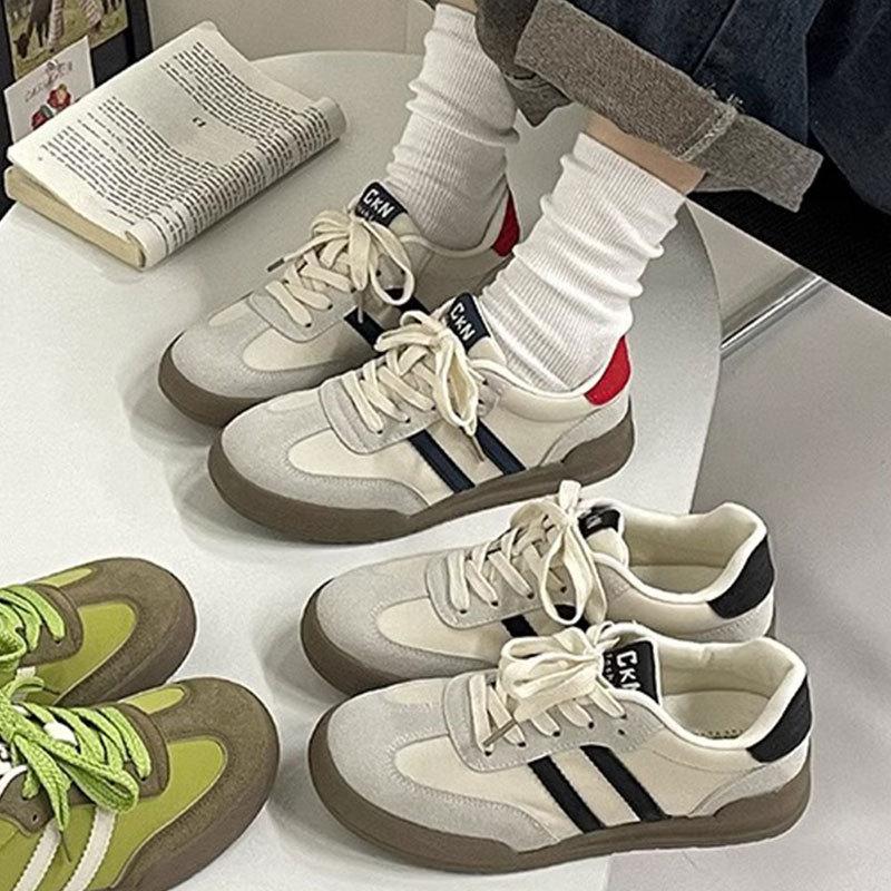 Retro Forrest Gump shoes casual sports board shoes German training shoes women's autumn new thick-soled versatile