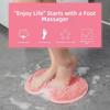 Reusable Shower Feet Cleaner Suction Cup Back Scrubber Multifunction Foot Massage Pad  Body Bath
