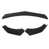 Front Bumper Lip Spoiler 4 Parts Form   Modification Aggressive Decoration
