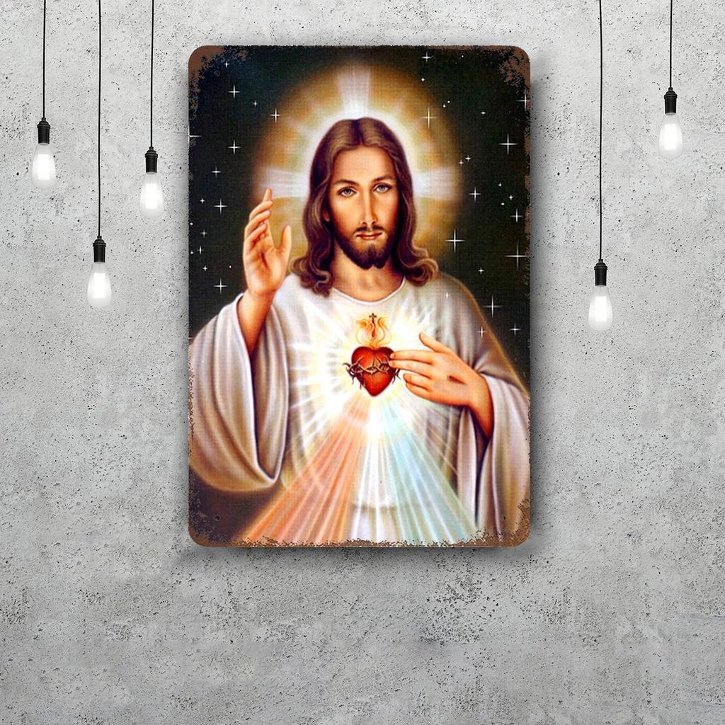 Jesu Metal Signs wall decor Vintage Tin Signs Captain Metal Poster Decor for Bar Pub Club Wall Decoration