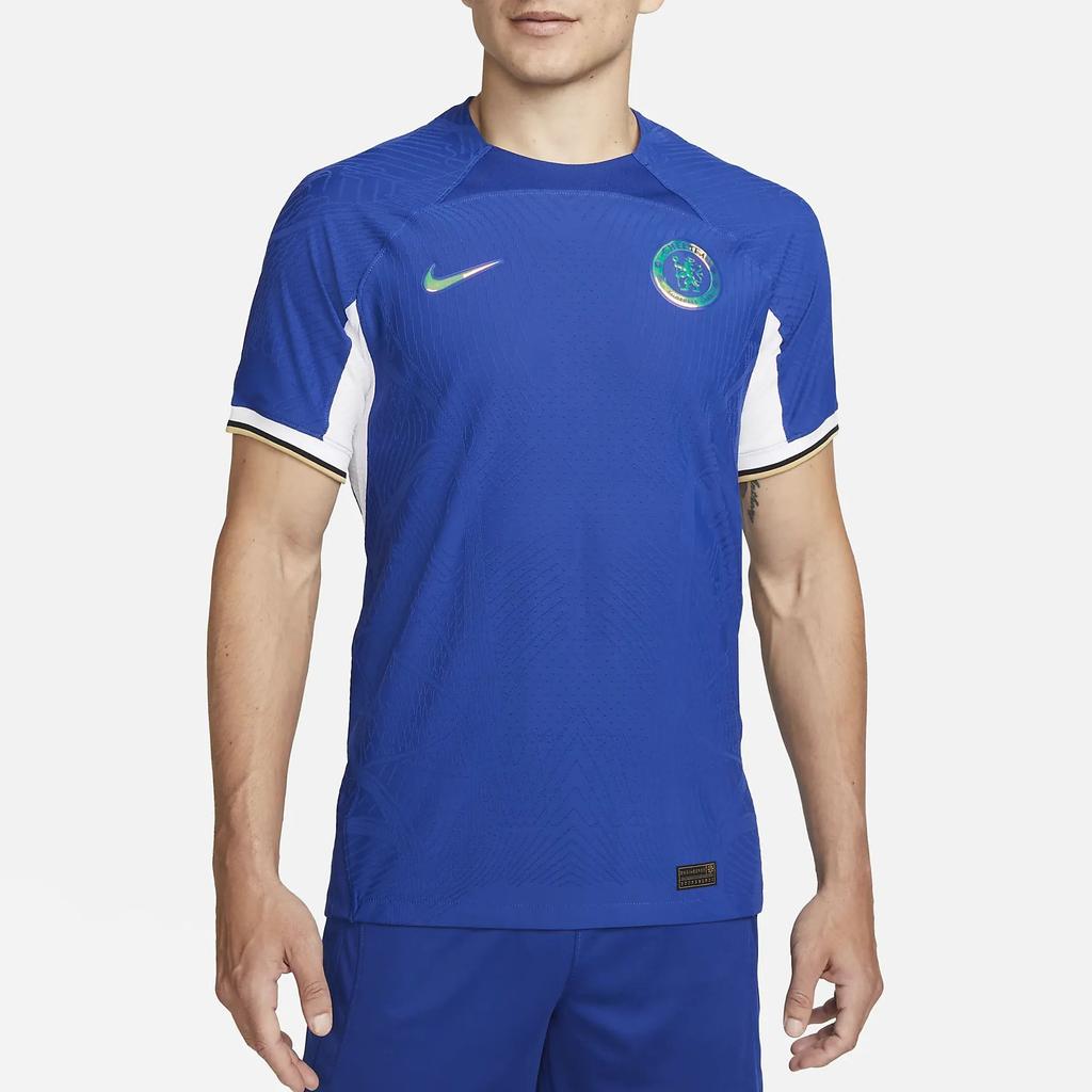 Nike Chelsea FC 2023/24 Match Home Soccer Jersey Men's Rush Blue/White/Club Gold DX2613-496