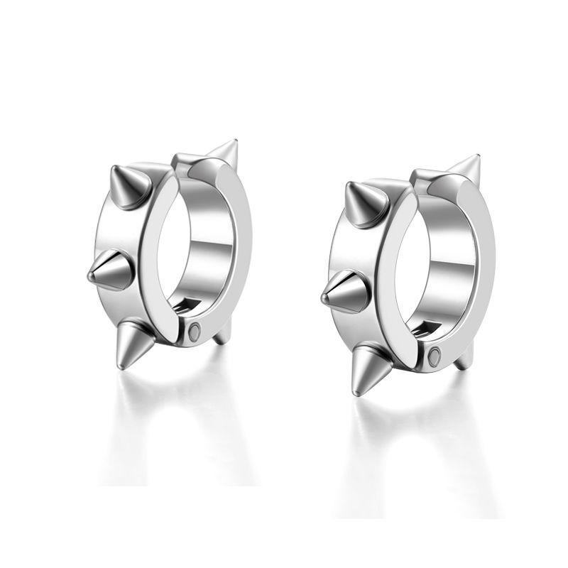 Herren Ohrklemmen: Coole Kreuz-Ohrclips & Trendige Dunkle Styles für Ungepiercte Ohren