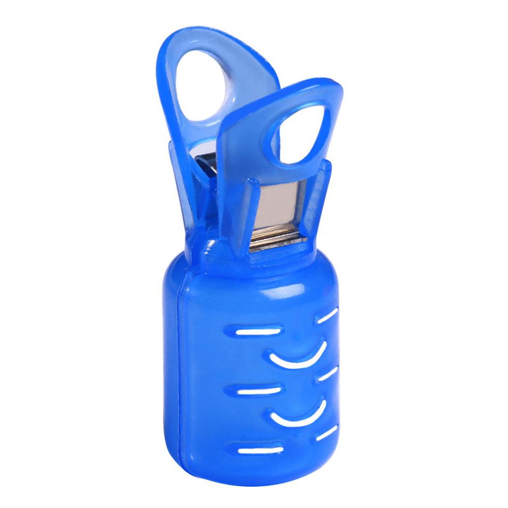 

10 шт./лот креветки зонтик крючки защитный чехол для хранения рыболовные принадлежности кальмар джиг чехол S синий