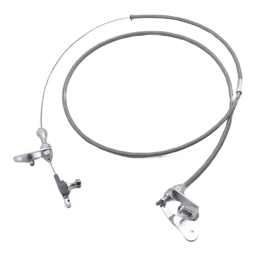 For Ford C6 For Ford C-6 Transmission Kickdown Cable Stainless Steel Precision Engineered High-strength Construction