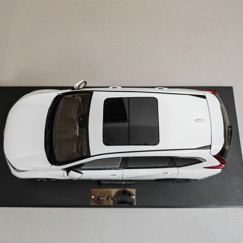AAAMC1 1:18 2017 HONDA CR-V CRV SUV Alloy Car Model Diecast Metal Vehicle Car Model Simulation Collection Childrens Toy Gift Decoration