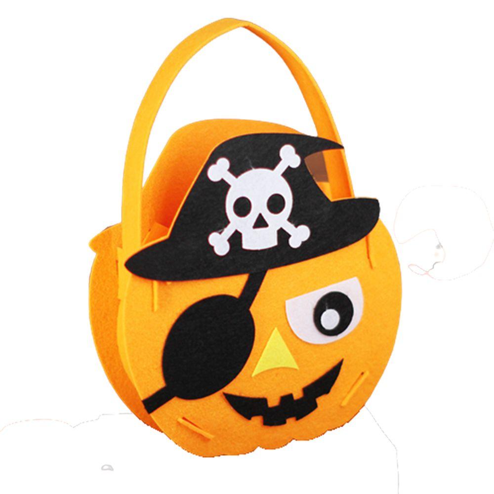 Children's Toys Tote Bag DIY Material Halloween Bag Gift Basket Storage Bucket Halloween Candy Bag