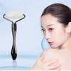 Eye Cream Applicator Roller Jadestone Face Massage Stick Zinc Alloy Cream Spoon for Daily Skincare