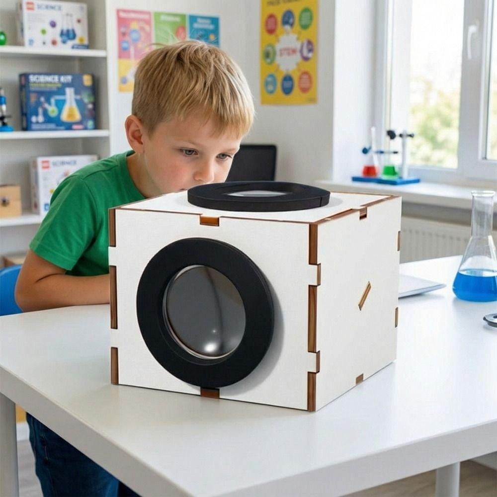Metal Shell Waist-Level Viewfinder Portable Viewfinder Waist Flat Viewfinder Educational Gifts