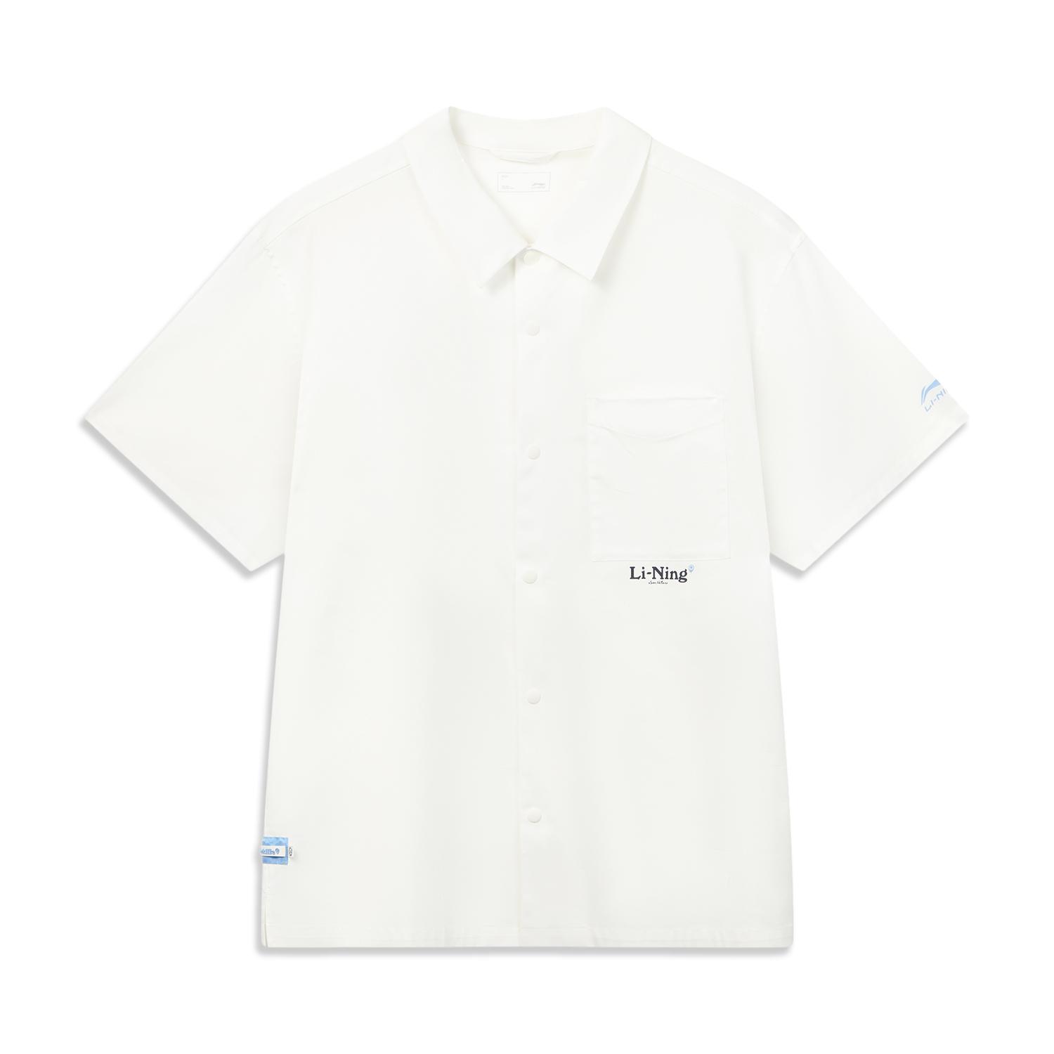 Li-Ning Sport Lifestyle Series Letter Print Polo Shirt Men shirts ASHW077-1 L