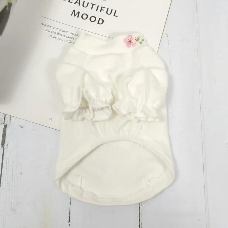 

Spring Autumn Dog Clothes T-shirt Pajamas Cat Puppy Small Dog Costume Tee Shirt Yorkie Pomeranian Shih Tzu Maltese Clothing 3XL