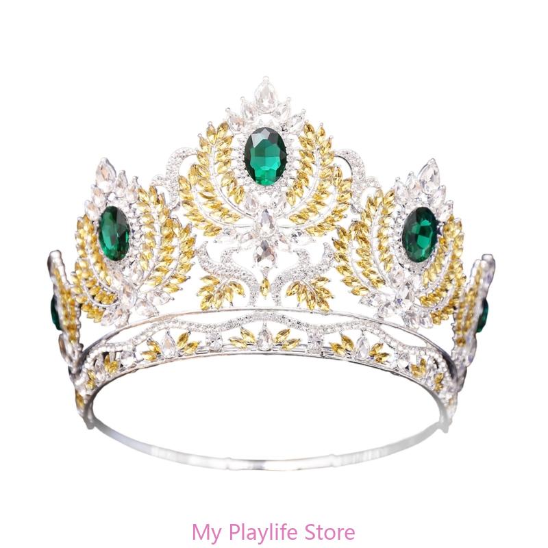 Elegant Crystal Crowns Comb for Women Princess Tiaras for Special Event
