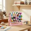 60 Slots Rotating Bobbin Thread Organizer DIY Sewing 3D Printed Sewing Thread Spool Holder Hand Crank Handmade Sewing Spool Rack