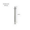 304 Stainless Steel M8/M10 Threaded Rod Bolt Stud