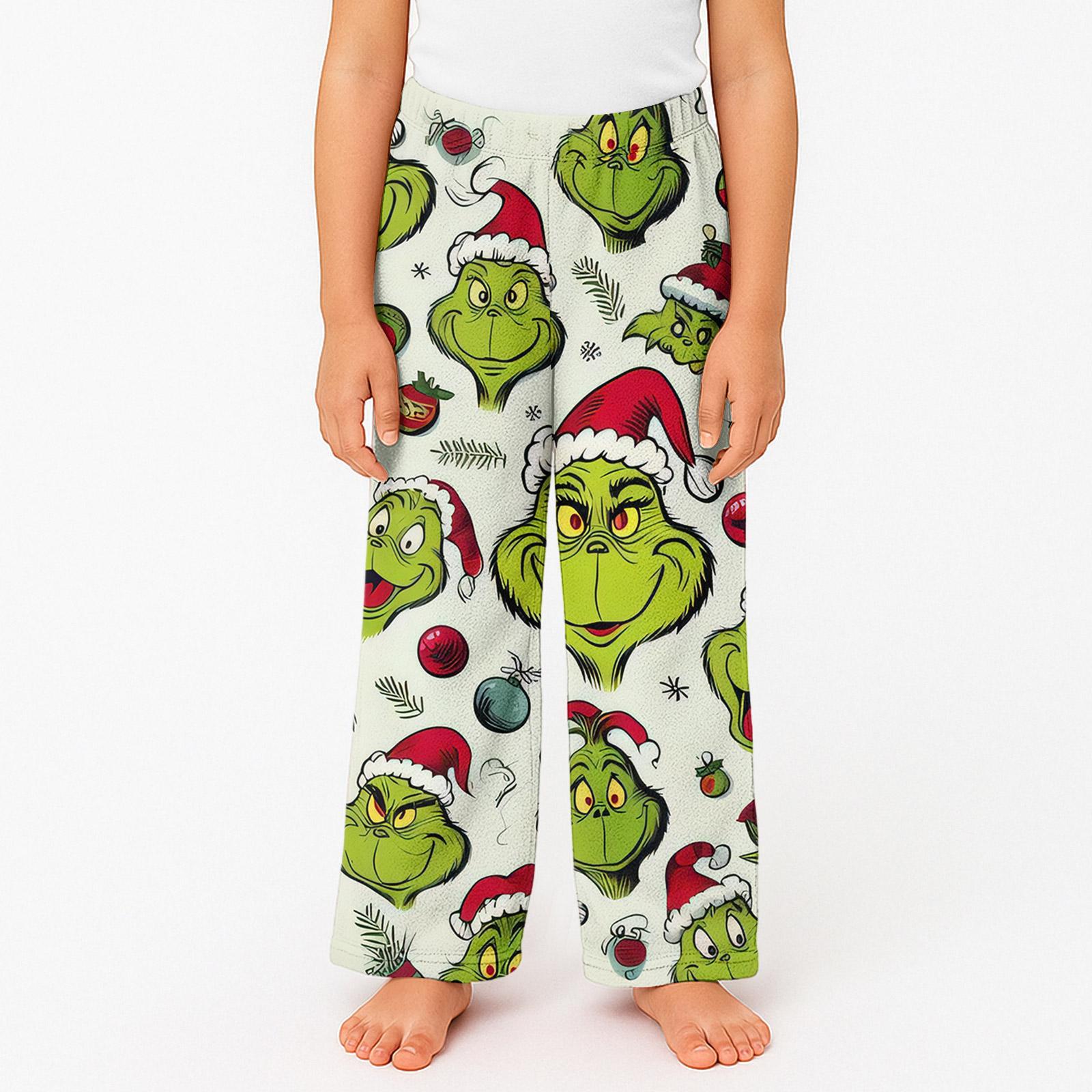 

Детские зимние брюки Длинные брюки с принтом 150