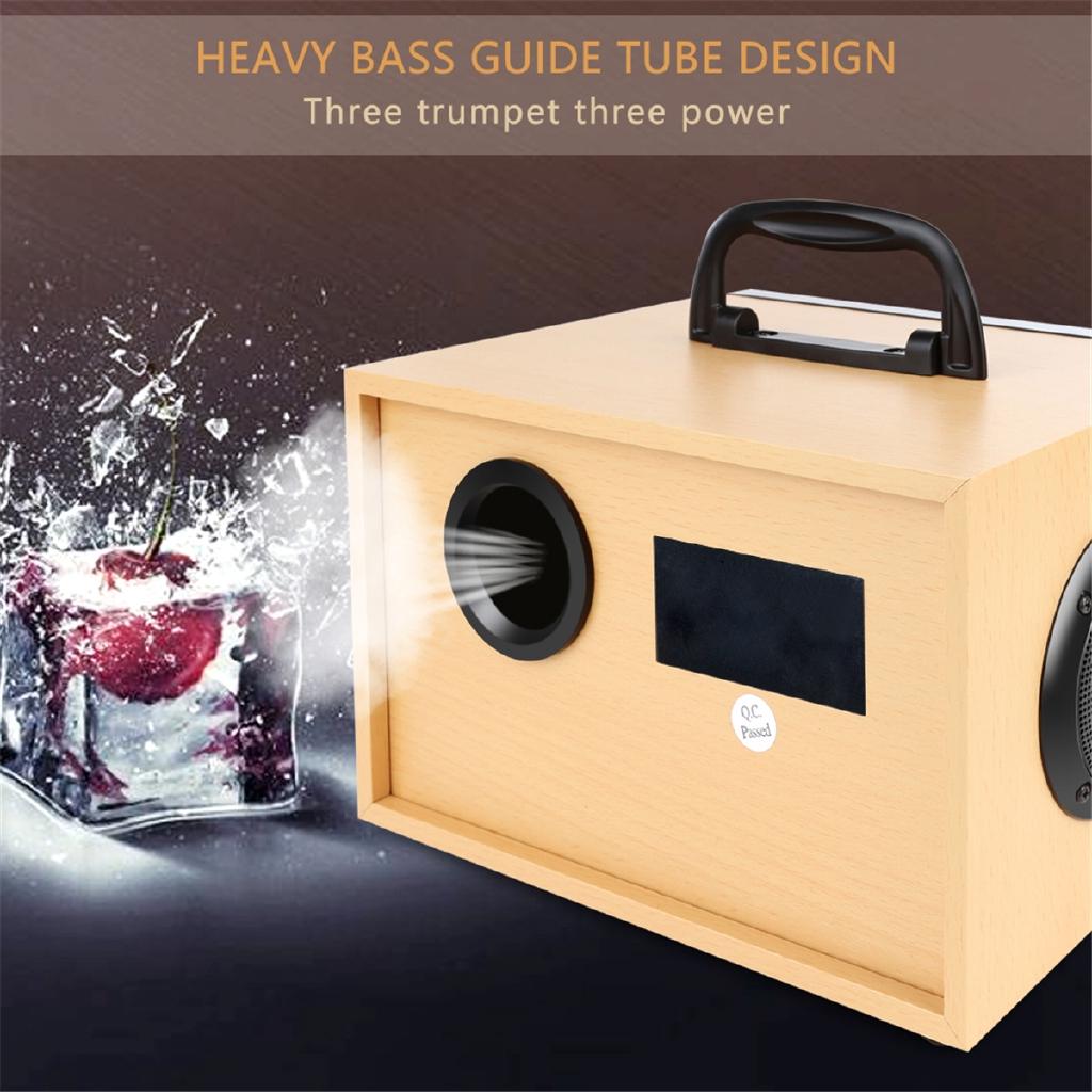 DC 5V Portable Stereo bluetooth Speaker Subwoofer Heavy Bass Wireless Boombox Sound Box Support FM TF Home Theater