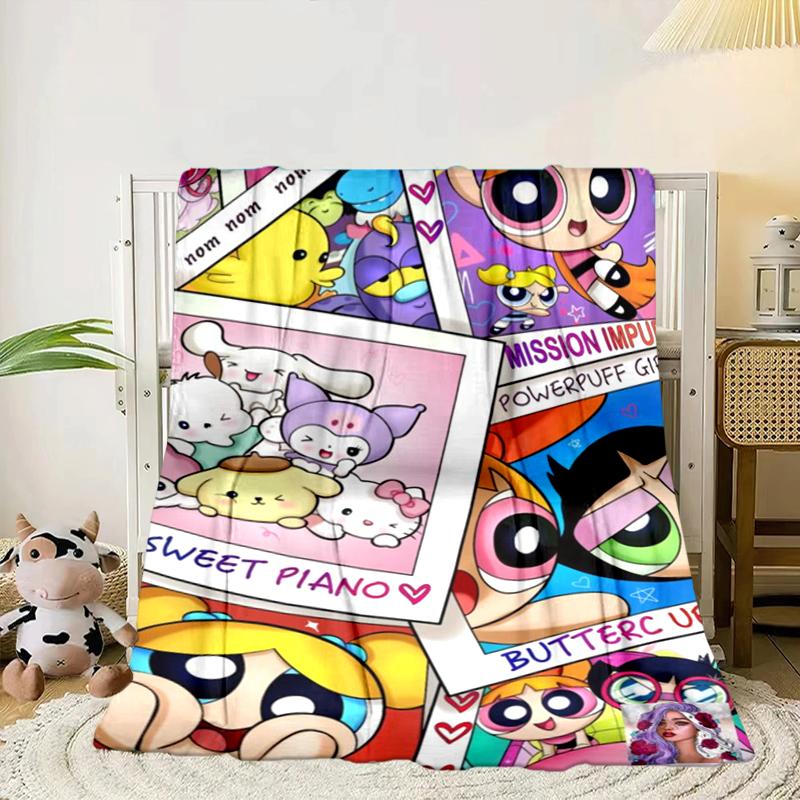 Power Police  Adventure Blanket Flannel Blanket for Bed, Sofa, Camping, Hiking, Picnic Essentials, Gift for Family Fan Gifts