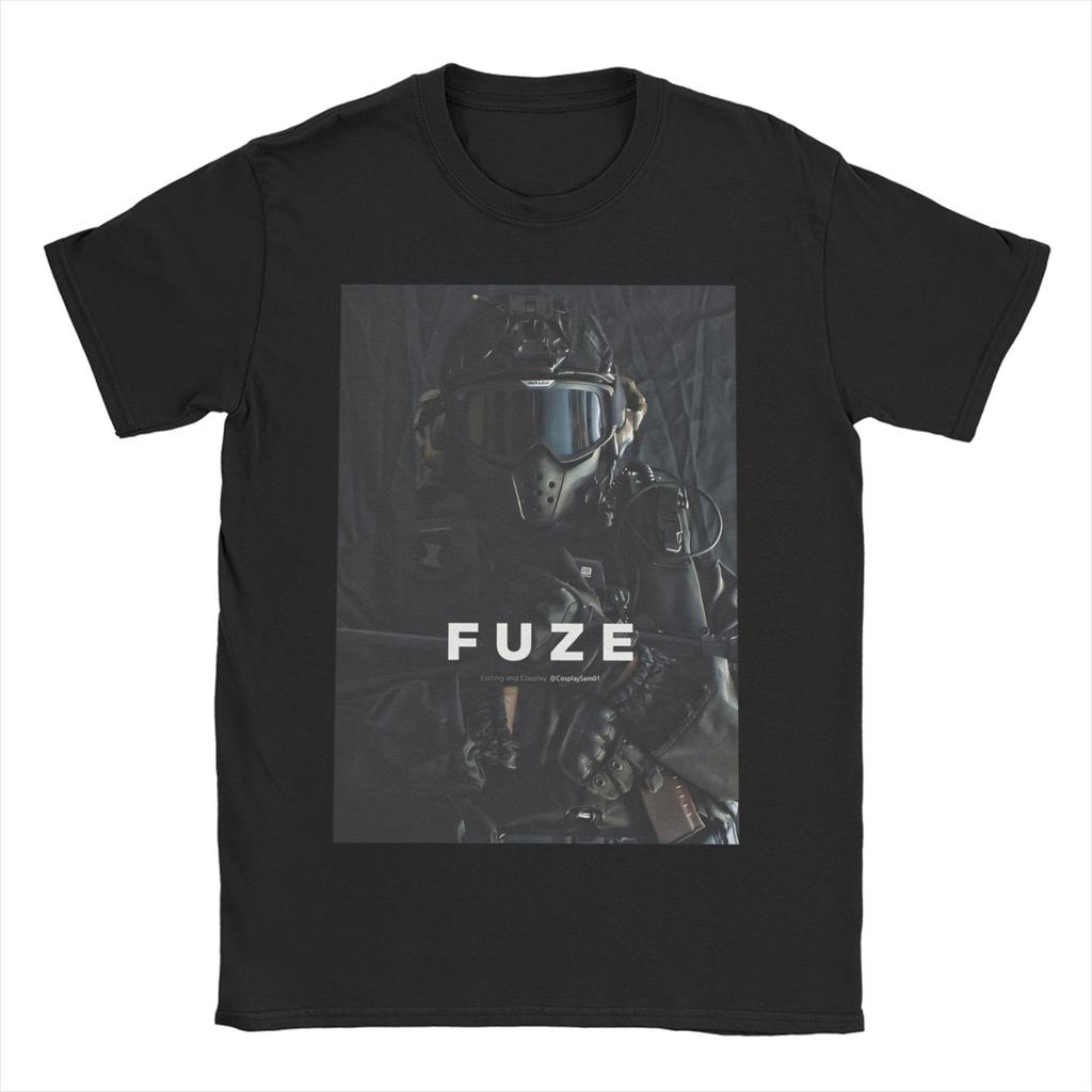 Unisex Womens Funny Tachanka Lord Fuze Game Art T Shirt Cotton Clothes Casual Short Sleeve Crewneck Tee Shirt Gift Idea TShirts