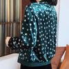 Women's Spring/Autumn Korean Gold Velvet Loose Fit Slimming Baseball Jacket