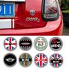 Metall Heck-Klebe-Fensterabzeichen für Auto 6CM für MINI COOPER JCW F56 F60 R60 R61 F60 Cooper S Countryman Paceman Dekoration