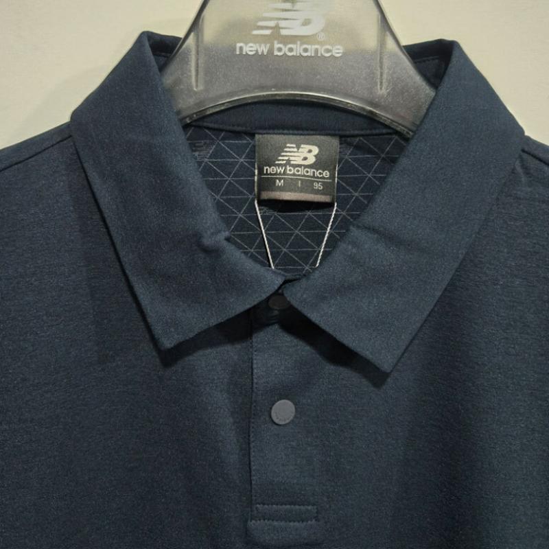 New Balance M Cool Polo Tee nbnff2M511 Navy