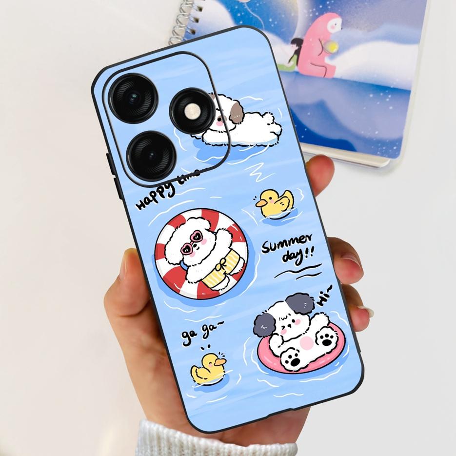 For Tecno Spark 20C Case BG7n BG7 Stylish Painted Cover Soft TPU Matte Phone Case For Tecno Spark 20 Pro Plus Spark20 20C Bumper
