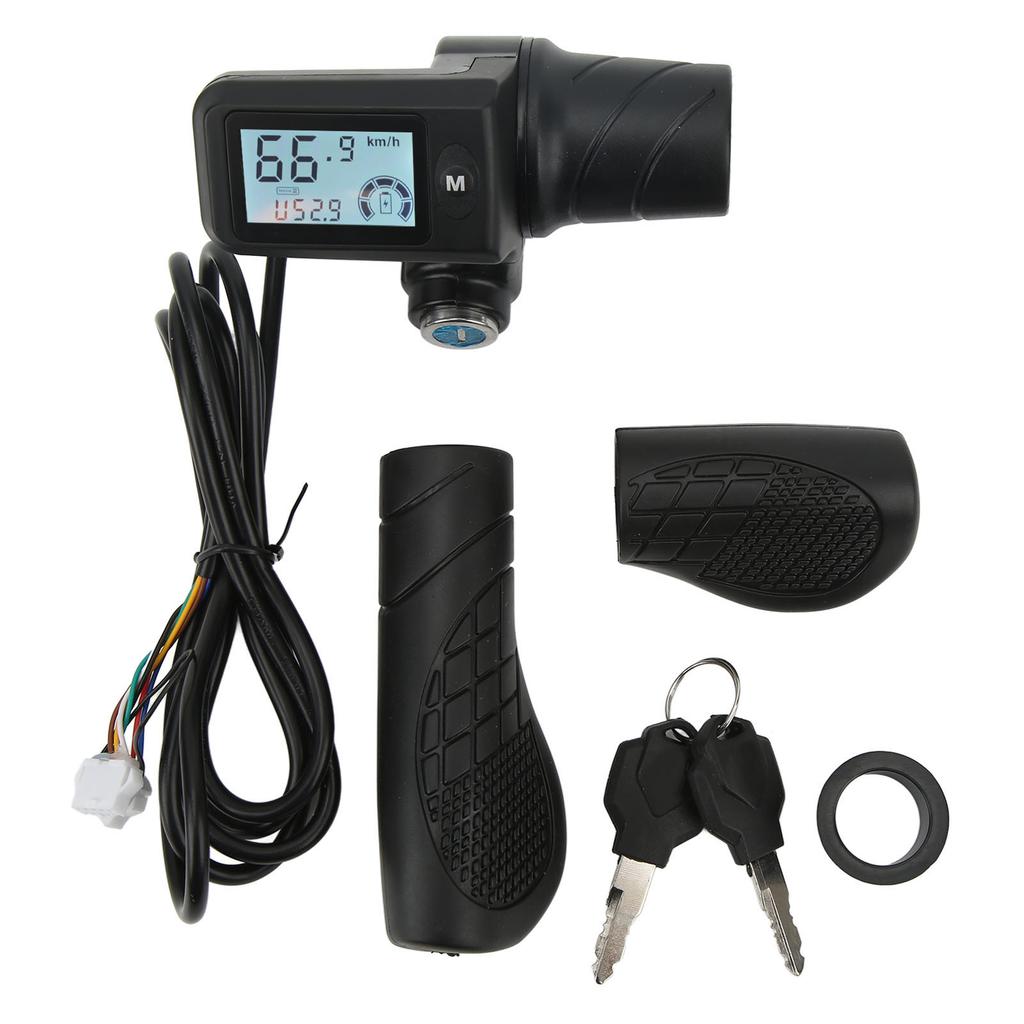 36V 48V 500W Electric Bike Controller Kit Motor Controller with 805 Half Throttle Handle LCD Panel with Lock