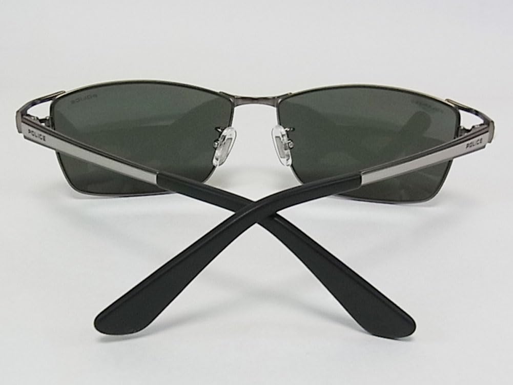 Police SPLQ02J 627P 59 Sunglasses POLICE JET Polarized Lenses Titanium Men's Women's