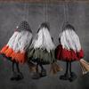 Hanged Apron Witch Shape Hanging Figure for Doorway Halloween Themed Festives Accessories Indoor Outdoor Decoration