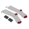Electric Heated Socks Battery Operated Comfortable Cotton Socks for Winter Travel Camping Cycling Skiing Hiking One Size