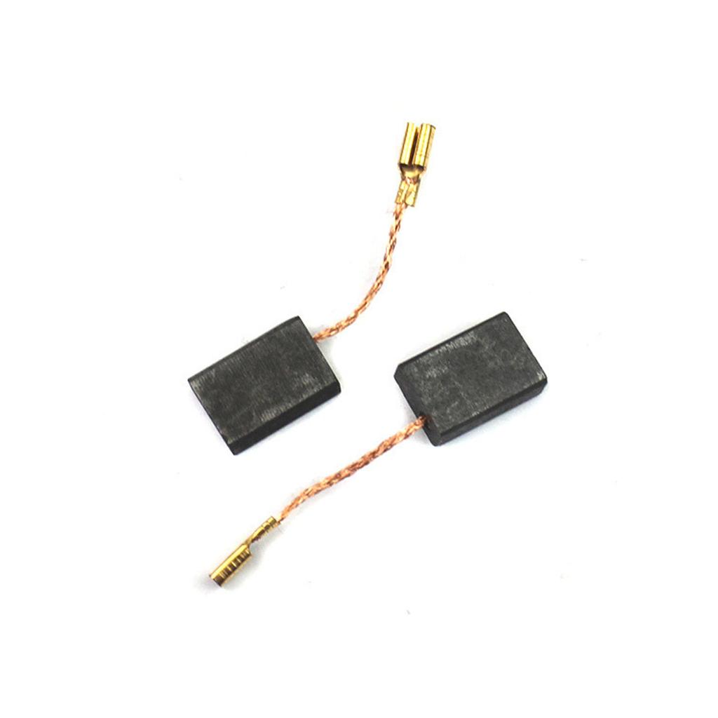 Pack of 2 Graphite Carbon Brushes for Angle Grinder and Cutter High Conductivity Durable Replacement Parts Compatible with Multiple Power Tools