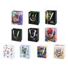 Set of 10 Multipurpose Paper Bags with Handles for Parties Handmade Shopping Bag Decorative Gift Bags for Birthdays