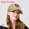 Fewk Spring Baseball Cap With Embroidered Shield Sun Protection For Casual Wear