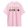 Pokemon Aufdruck Kurzarm Lässige Sommerkleidung Herren Bequeme Kleidung Herrenkleidung Kurzarm Halbarm Oberteil