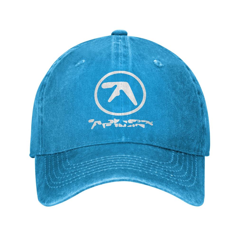 Gorra de Béisbol de Música Aphex Twin Vintage Pareja Mujeres Lavada Gorra de Camionero Diseño de Alta Calidad Senderismo Pesca Gorras de Béisbol Regalo
