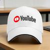 YouTube Słońce Czapka z daszkiem Lato Mężczyźni Kobiety Design Hip Hop Czapki Regulowane Modne Tenisowe Skate Czapki z daszkiem