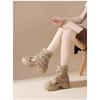 Women's Summer Thick-Soled Open-Toe Hollow Breathable Anti-Slip Roman Sandals, Retro Style For Petite Frames.