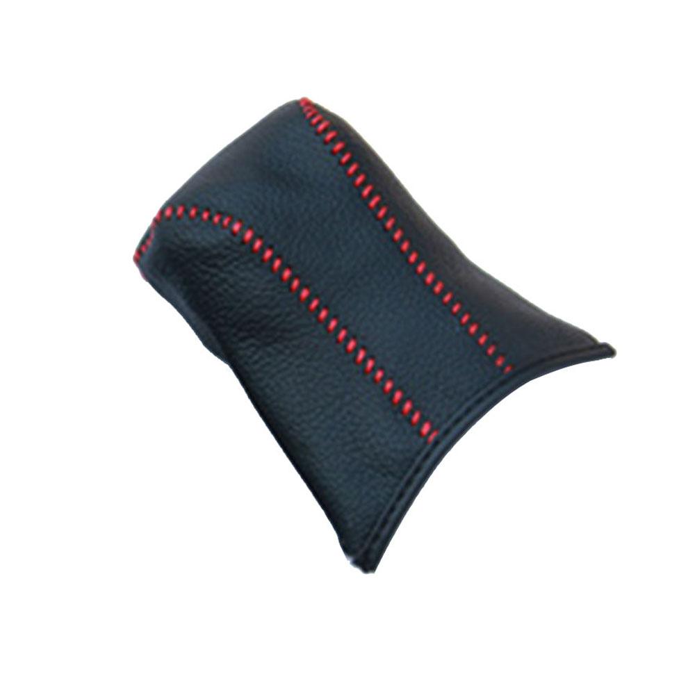 Leather AT Car Gear Shift Knob Cover Gear Collars for Honda Accord 8 9 9.5 8th 9th 9.5th 2007 - 2018 Protector Accessories