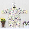 Little Q Pure Cotton Newborn Spring Autumn Clothes One Piece Footies Baby Boy Infant Underwear Four Color Clothing