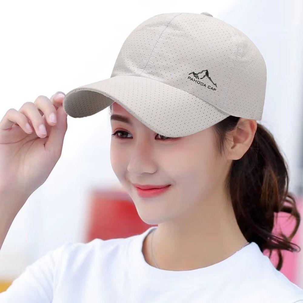 UV Protection Baseball Cap Quick Dry Sports Cap Fashion Sunscreen Sun Hat  Summer