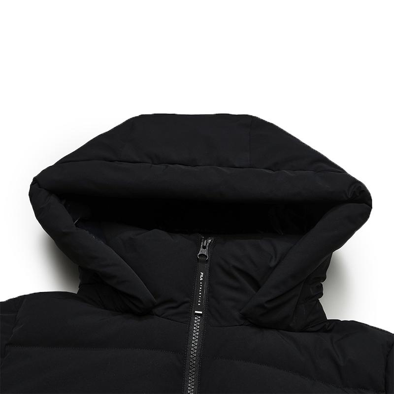 FILA Fitness Series Simple Solid Color Casual Sports Versatile Warm Comfortable Down Jacket Women outerwear A11W541905FBK