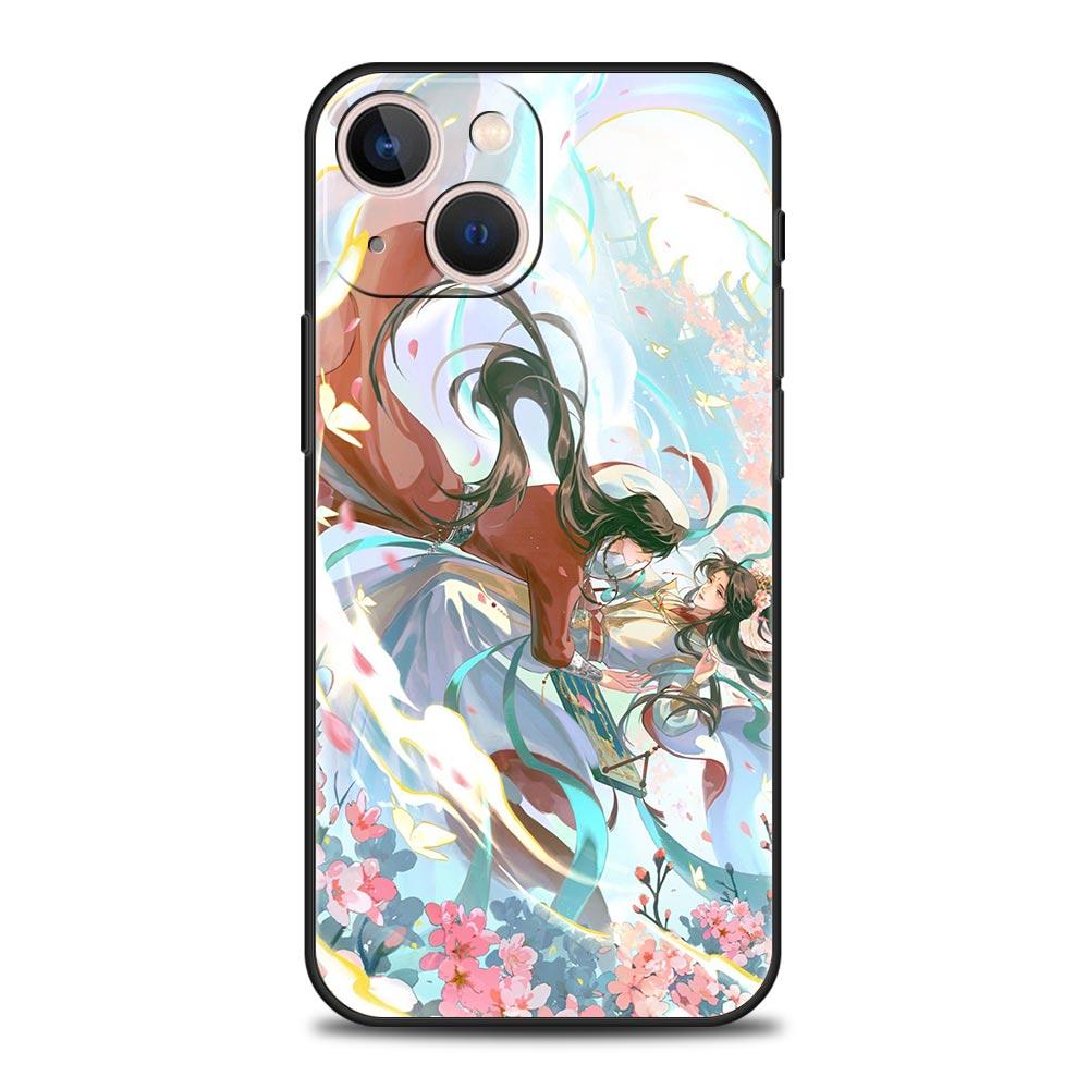 

Phone Case For iPhone 17 16e 15 14 13 12 11 Pro Max SE 7 8 Plus Shell iPhone 16 Soft TPU Cover Heaven Official s Blessing iPhone 16 Pro